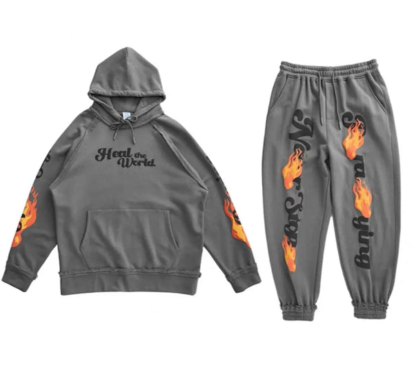 Heal The World Hoodie Set